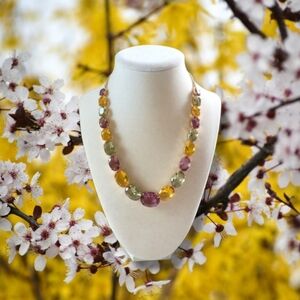 Stauer | NIB Gorgeous 'Wonderland' Glass Crystal Statement Necklace